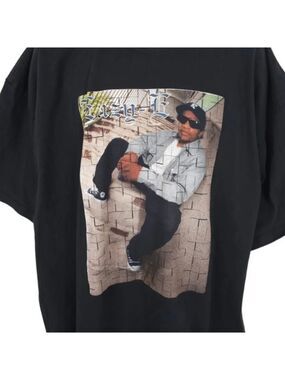 Vintage Eazy E T Shirt Mens Size 4XL Black Y2K 2006 Ruthless Records NWA Rap